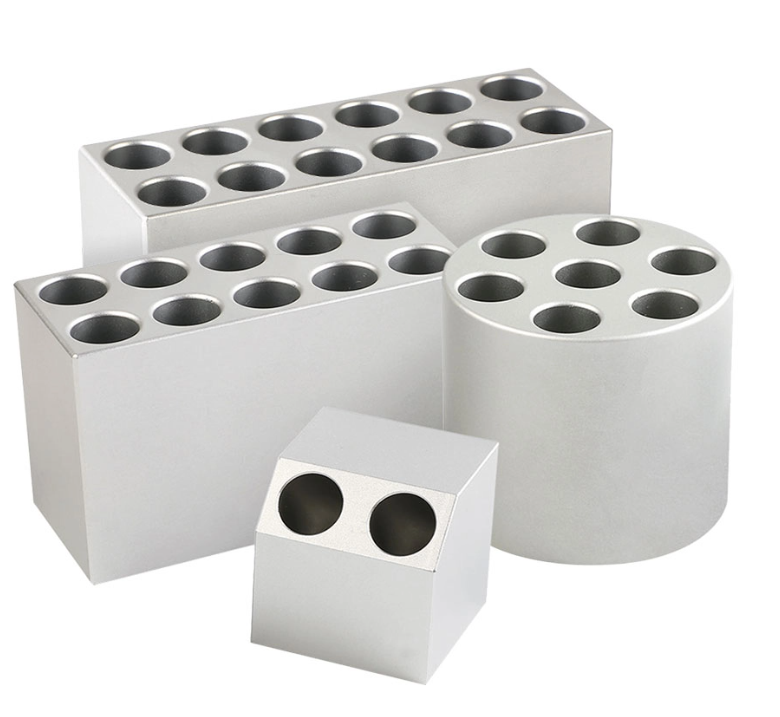 Multi-Well Anodized Heating Block for IVF Labs