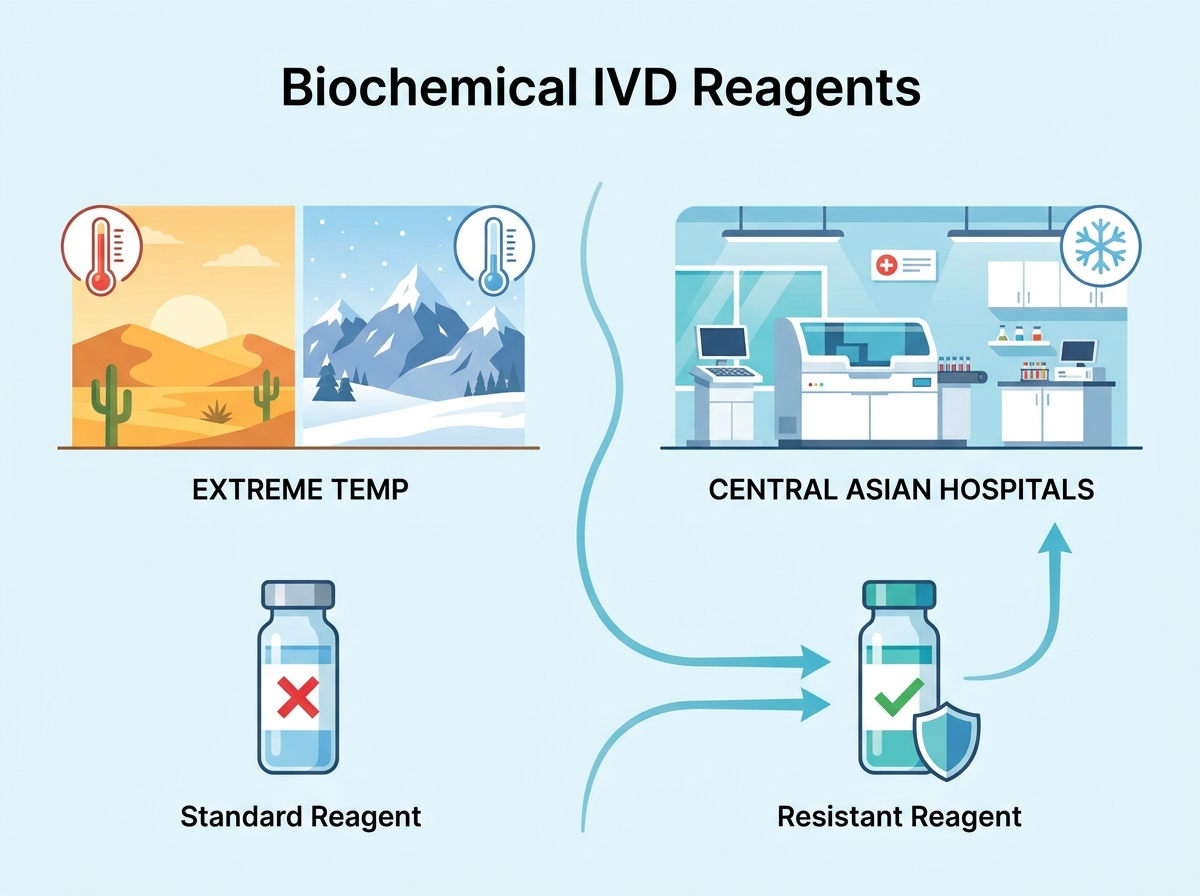 Extreme Temperature Resistant Biochemical IVD Reagents