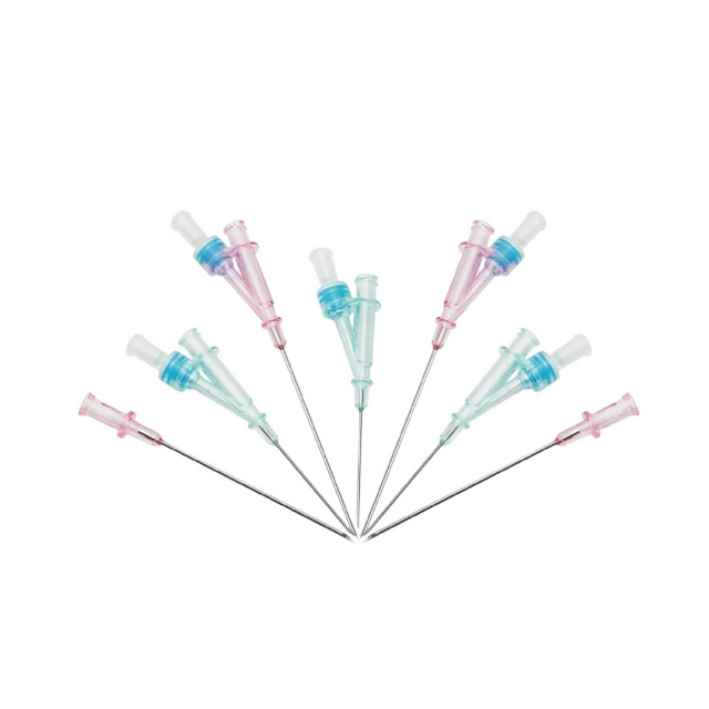 Sharp Tip Low-Pain Straight Port Introducer Needles